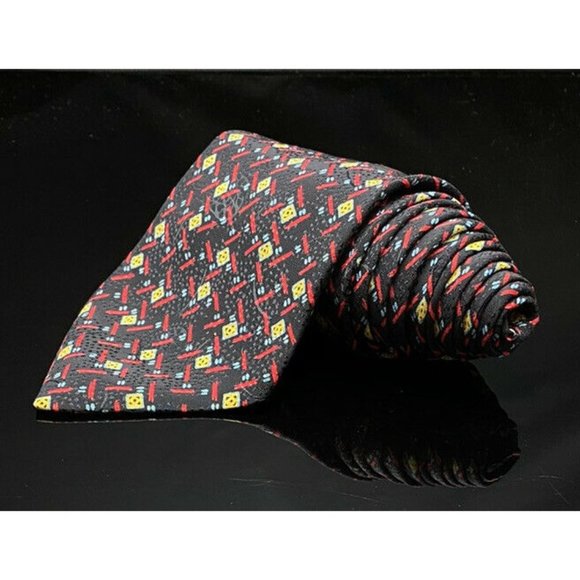 Brioni MEN'S TIE Classic Sharp GEOMETRIC